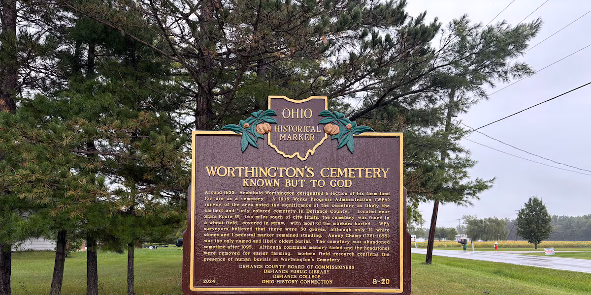 Defiance County volunteers take ownership of Worthington Cemetery