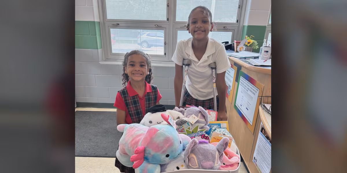 Toledo sisters back at school weeks after crosswalk hit